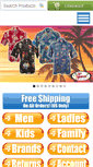Mobile Screenshot of paradiseclothingco.com